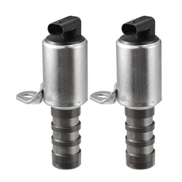 Imagem de Partuto Válvula variável de motor VVT Solenoide Nº CJ5Z6M280A - Válvula de controle de óleo do eixo de cames do motor do carro - para Ford C-Max 2013-2018 Metal prateado - 2 peças