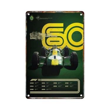 Imagem de Placa De Metal Vintage Legend Car, Placa De Parede, Arte Em Ferro, Pôs