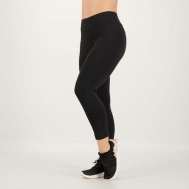 Imagem de Calça Legging Fila Flat Life II Logo Feminina Preta-Feminino