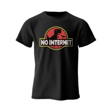 Imagem de Camiseta De Algodão Oversized Masculina Com Estampa Engraçada Sem Inte