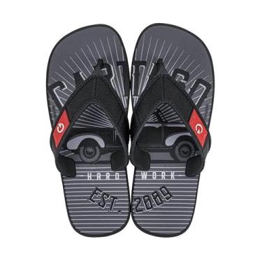 Imagem de Chinelo Infantil Cartago Dakar (Preto Vermelho, BR, Criança de 9 a 12 anos, Numérico, M, 29)