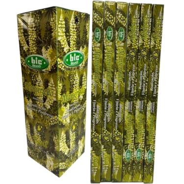 Imagem de Incenso Indiano Bic Manjericão - Renova as Energias 6 caixas