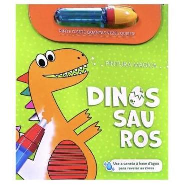 Imagem de Diversao com agua: dinossauros - Happy Books