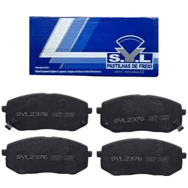 Imagem de Jogo de Pastilhas de Freio Dianteira Syl2376 P/ ix35 2010-2017 / Sportage 2010> / Carens 2017>