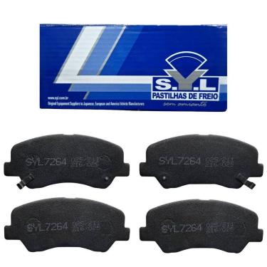 Imagem de Jogo de Pastilhas de Freio Dianteira Syl7264 P/ HB20/HB20S 1.0/1.6 2020> / Stonic 1.0 Turbo 2022>
