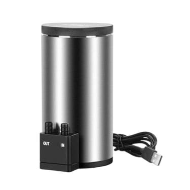 Imagem de Generic Filtro externo para aquário, pequeno e fácil de instalar, ideal para aquários de mesa. Configuração simples e eficiente, com bomba integrada, 15 Cm X 8 Cm