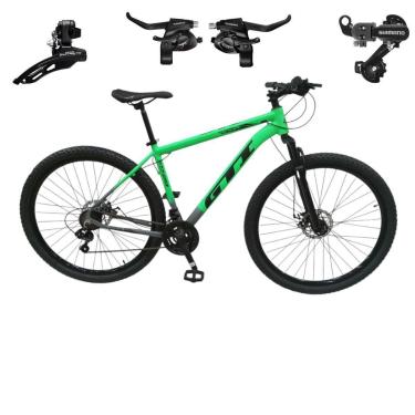 Imagem de Bicicleta Mtb Aro 29 Gti Roma 24v Freio Mecânico Cambios Trocadores Shimano-Unissex