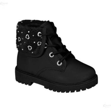 Imagem de Bota Baby Infantil Moda Coturno Tratorado Molekinha 2126.520-Feminino