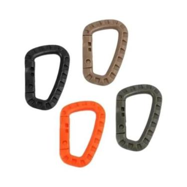 Imagem de Mosquetão De Camping E Hiking Com Clipe Molle, Chaveiro Com Gancho De 