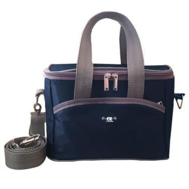 Imagem de Bolsa Termica Fitness Marmita Masculino Academia Alimentos Anti Vazame