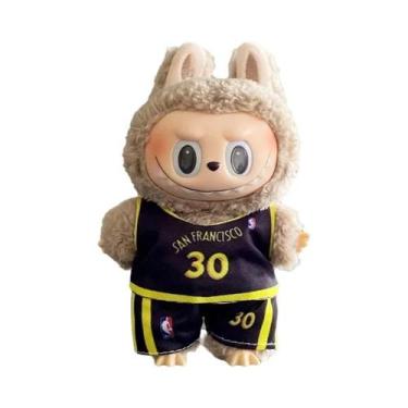 Imagem de Conjunto De Uniforme Esportivo De Pelúcia E Vinil Labubu De 17cm Para 