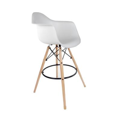 Imagem de Banqueta com Braços Eames  Branca