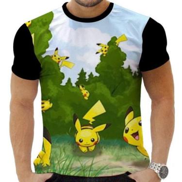 Imagem de Camiseta Camisa Personalizada Anime Pokemon 05 - Zahir Store, BABYLOOK
