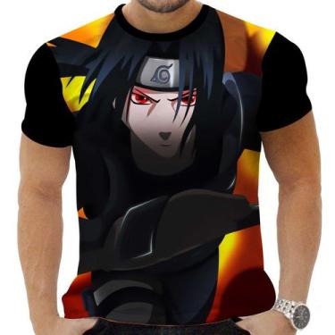 Imagem de Camiseta Camisa Personalizada Anime Naruto Itachi Uchiha 02 - Zahir St