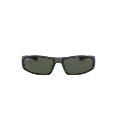 Imagem de Óculos de Sol Ray-Ban 0RB4335 601/71 Tam 58 / Preto - Lentes Verde Escuro