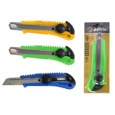 Imagem de ESTILETE PROFISSIONAL PLAST/METAL 4X16CM