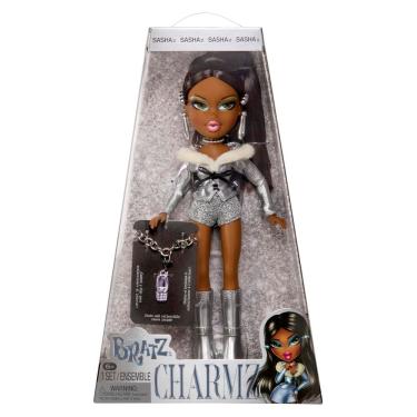 Imagem de Boneca Fashion Bratz Charmz Sasha com Pulseira de Charme Colecionável