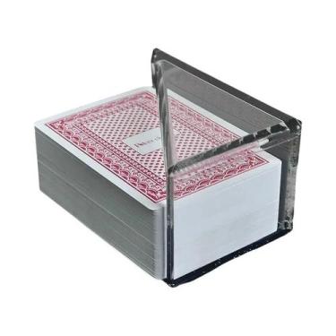 Imagem de Caixa De Armazenamento De Fichas De Poker Em Acrílico Profissional Par