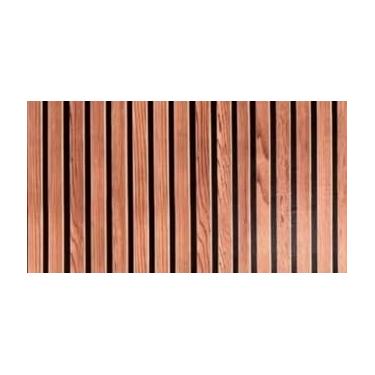 Imagem de Papel de Parede Adesivo Auto Colante efeito 3D Ripado Madeira Lavavel Sala Quarto(Ripado 3D Luxo,10 METROS = 2 ROLOS)