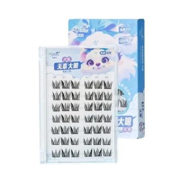 Imagem de Cílios Postiços Naturais E Macios DIY Em Cachos, Sem Cola, Para Maquia