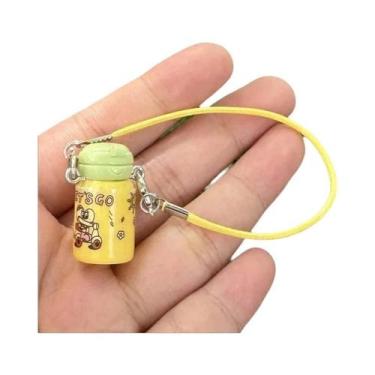 Imagem de Mini Garrafa De Água Para Casa De Bonecas Modelo Labubu OB1 Acessórios