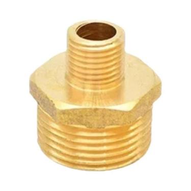 Imagem de Adaptador De Engate Rápido Sextavado De Latão 1/8 a 3/4, Rosca Macho-M