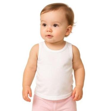 Imagem de Camiseta Regata Nadador Básica Infantil Menina Kyly-Feminino