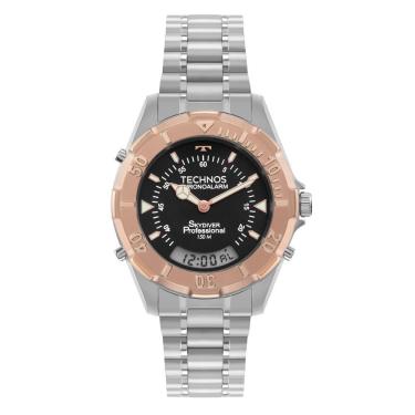 Imagem de Relógio Technos Masculino Skydiver Bicolor - T20557s/4p T20557s/4p