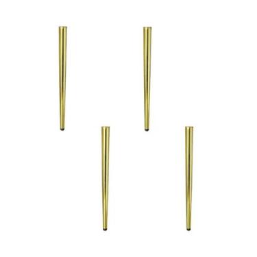 Imagem de Pés De Móveis De Metal (4 Peças) - Acessórios De Reposição Para Mesa, 