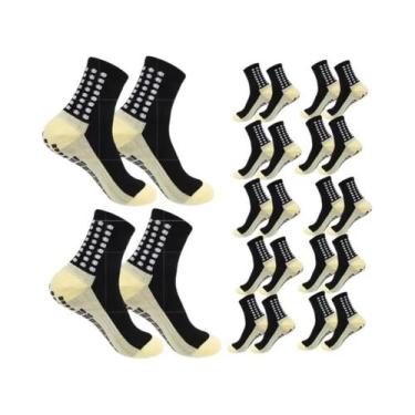 Imagem de Meias De Futebol Masculinas Antiderrapantes, Meias Esportivas Antiderr