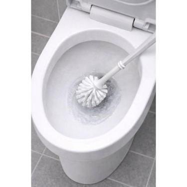 Imagem de Escova Sanitária Plástica Branca Sem Suporte SuperPro Bettanin 33 cm