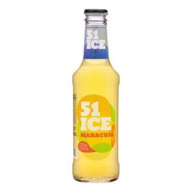 Imagem de Bebida Mista Alcoólica Gaseificada Maracujá 51 Ice Garrafa - 24 Unid. 