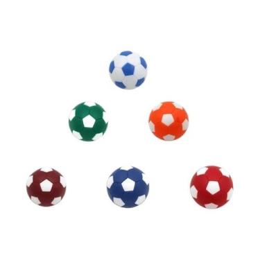 Imagem de Bolas De Futebol De Mesa De 32mm, 6 Peças, Peças Para Máquina De Pebol