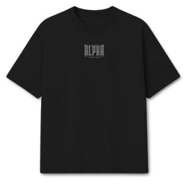 Imagem de Camiseta Oversized Alphaco Solid Masculina-Masculino