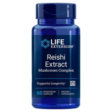 Imagem de Reishi Extract Mushroom Complex (60 Caps) Life Extension, Suplemento A
