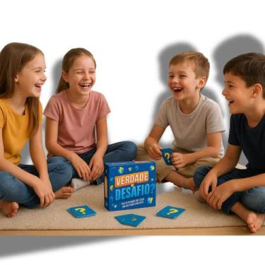 Imagem de Brinquedo Jogo Infantil Verdade Ou Desafio Presente Criança Menino Men