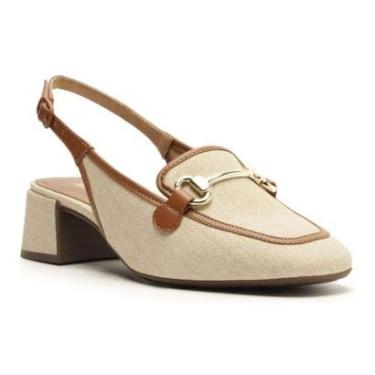 Imagem de Slingback Anacapri Marrom-Feminino