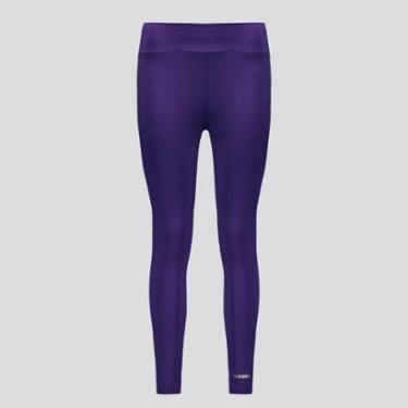 Imagem de Calça Legging Rainha Classic UV 50+ Joy II New Feminina Roxa-Feminino