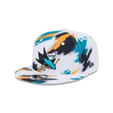 Imagem de BONE NEW ERA 9FIFTY SNAPBACK SAN JOSE SHARKS NHL BRANCO-Masculino
