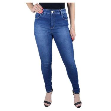 Imagem de Calça Feminina Lado Avesso Jeans Pin-Up Whash - L2481-Feminino