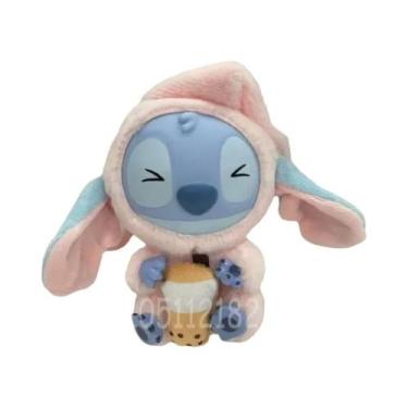 Imagem de Boneco Fofo Disney Stitch Réplica Caixa Surpresa Brinquedos De Pelúcia