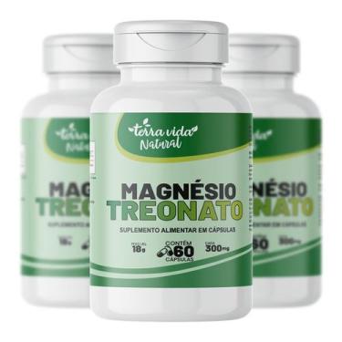 Imagem de 3 Magnésio Treonato Potencialize memória, aprendizado e concentração T