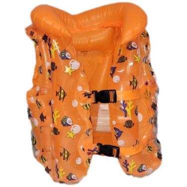 Imagem de Colete Infantil Piscina Boia Inflável Bebê Criança Proteção Tam.M - Su