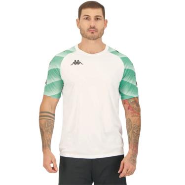 Imagem de Camiseta Kappa Raglany Masculina Treino Jogo