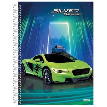 Imagem de Caderno De 1 Materia Silver Tuning 80fls Capas Sortidas - Sao Domingos