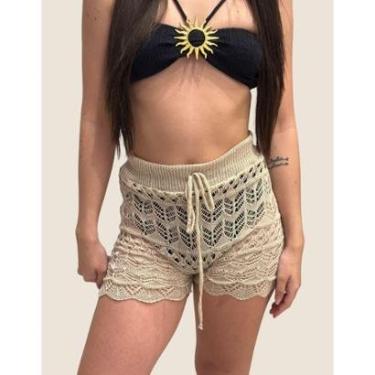Imagem de Shorts Saida De Praia Tricot Nagai-Feminino