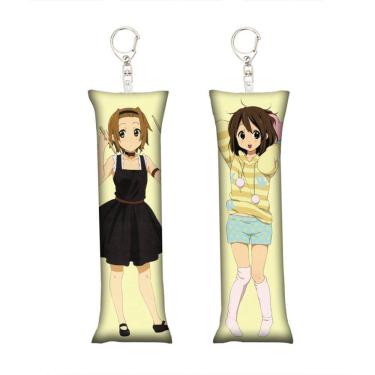 Imagem de Chaveiro Mini Dakimakura K-On! Yui e Mio Hirasawa e Akiyama