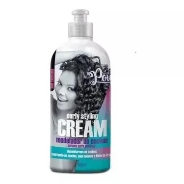 Imagem de Creme de Pentear Modelador de Cachos 500ml Soul Power Vegano Curvatura 3ABC