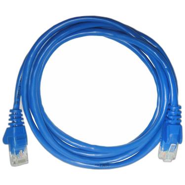 Imagem de Patch Cord Cca Cftv Cat6 26awg 568b 2.5 Metros Azul