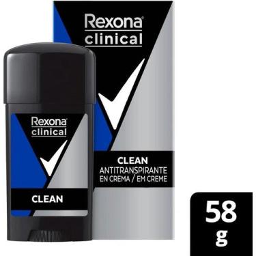 Imagem de Desodorante Creme Rexona Men Clinical Clean 58g
